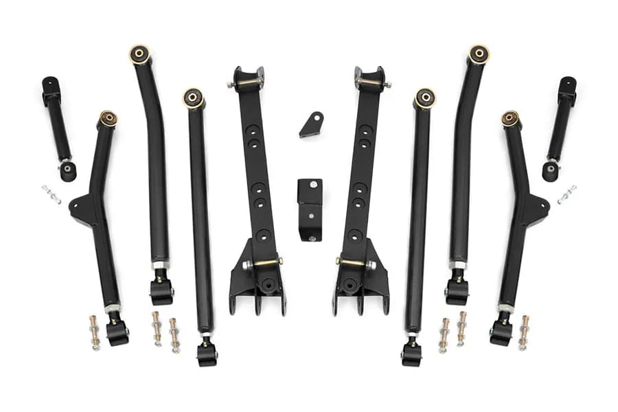 Rough Country X-Flex Long Arm Upgrade Kit for 4-6-inch Lifts - LJ
