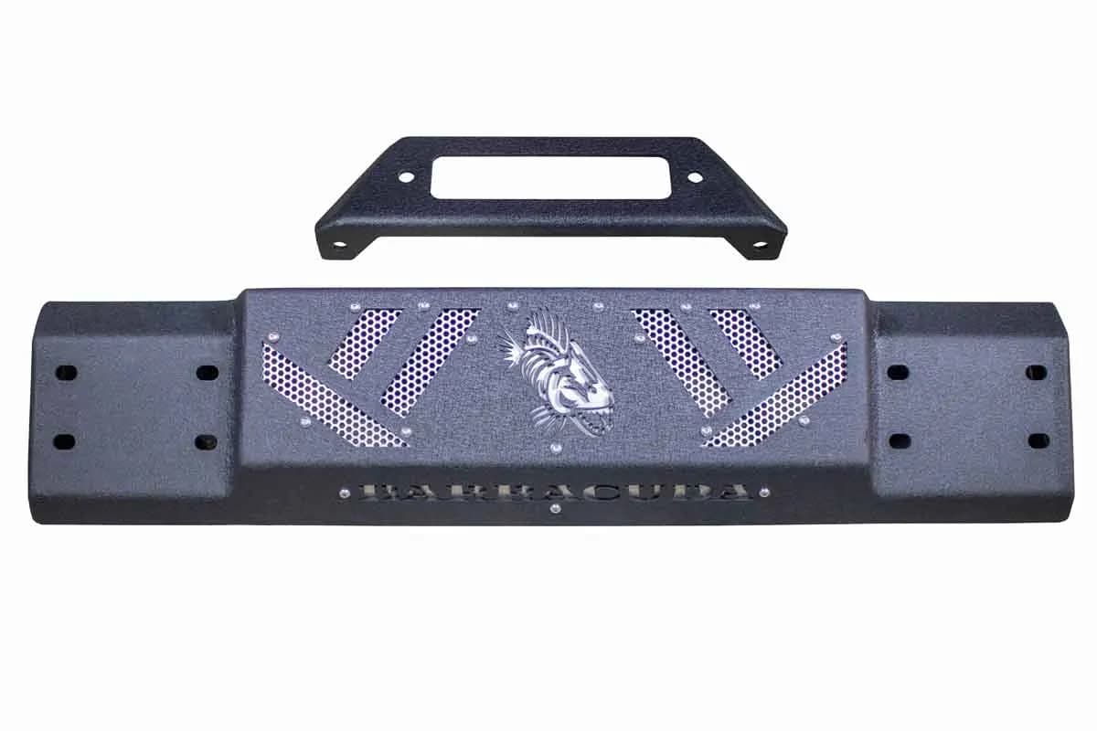 Barracuda Modular Front Bumper - Base 07-18 Jeep Wrangler, 18-Present Jeep Wrangler, 18-Present Jeep Gladiator JT Fishbone Offroad