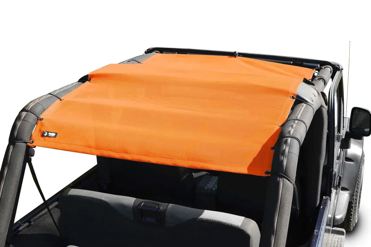 Tops and Covers 2004-2006 Fabric Teddy Orange Full Length