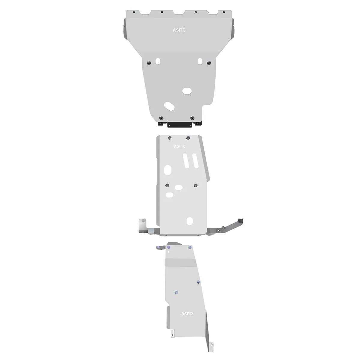 Jeep Grand Cherokee WK2 Skid Plate Kit (3 Pcs) | without Urea Tank