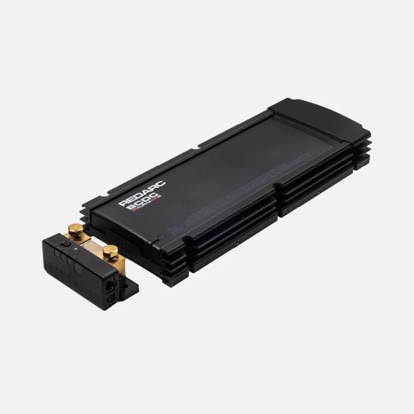 Redarc 12v 100a Dc/Dc Alpha R-Bus In-Vehicle Battery Charger W/Mppt Solar Controller Battery Monitor Bcdc12100r