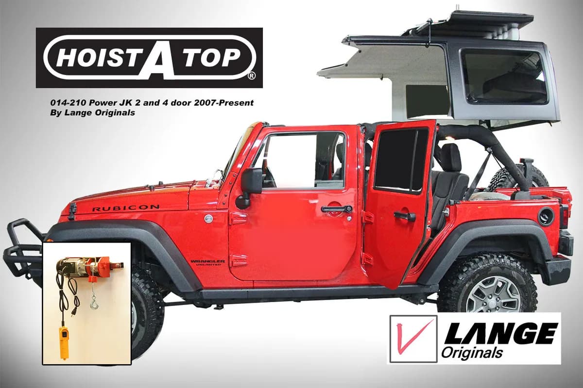 Hoist a Top Power JK 2 And 4 Door
