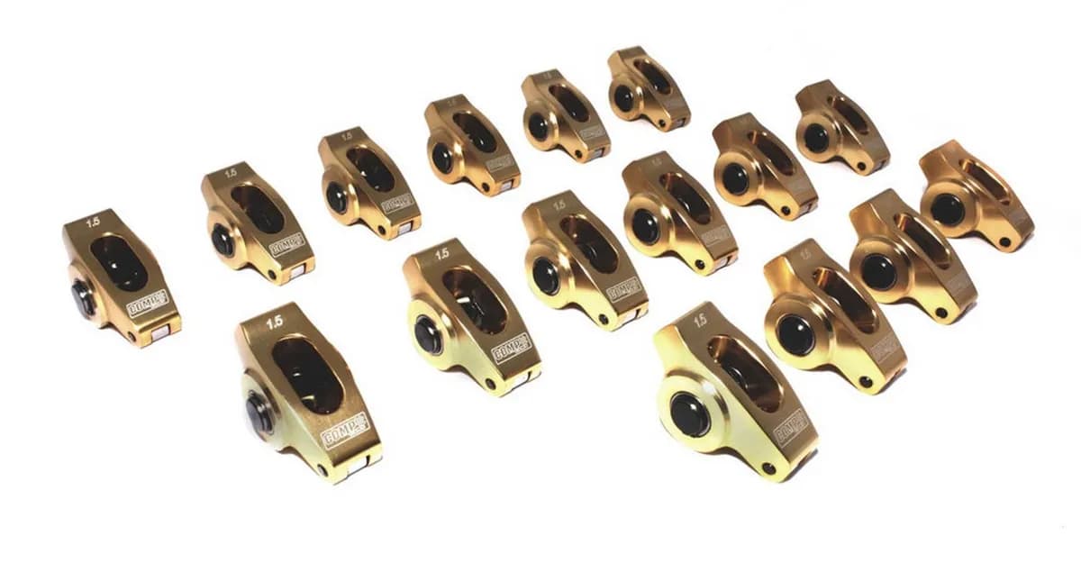COMP Cams 19004-16 Ultra-Gold ARC Rocker Set w/ 1.5 Ratio for Chevrolet Small Block w/ 7/16 Stud