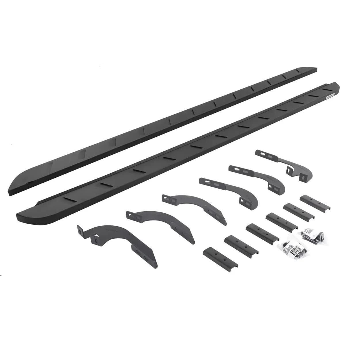 Go Rhino - 63443280SPC - RB10 Slim Line Running Boards with Mounting Brackets Kit - Textured Black