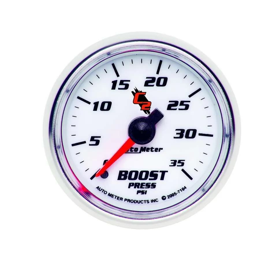Gauge, Boost, 2 1/16", 35psi, Mechanical, C2