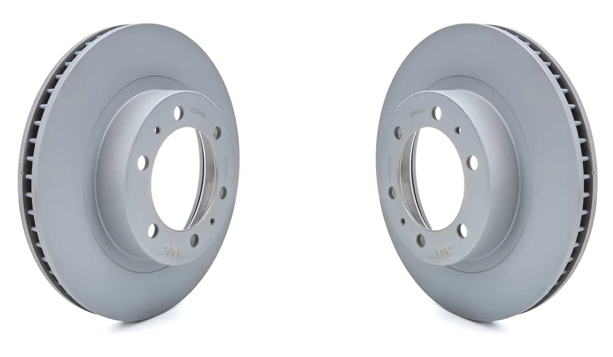 Ultimax OE Style Disc Set; Front; For FMSI Pad No. D976; Vented; 6 Bolt Holes; 319mm Dia.; 67.5mm Height; 28mm Thick; 108mm Center Hole Dia.;