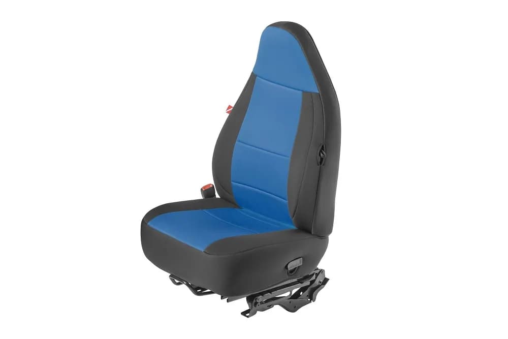Jeep Wrangler Neoprene Seat Covers for 03-06 Jeep Wrangler TJ Blue Diver Down