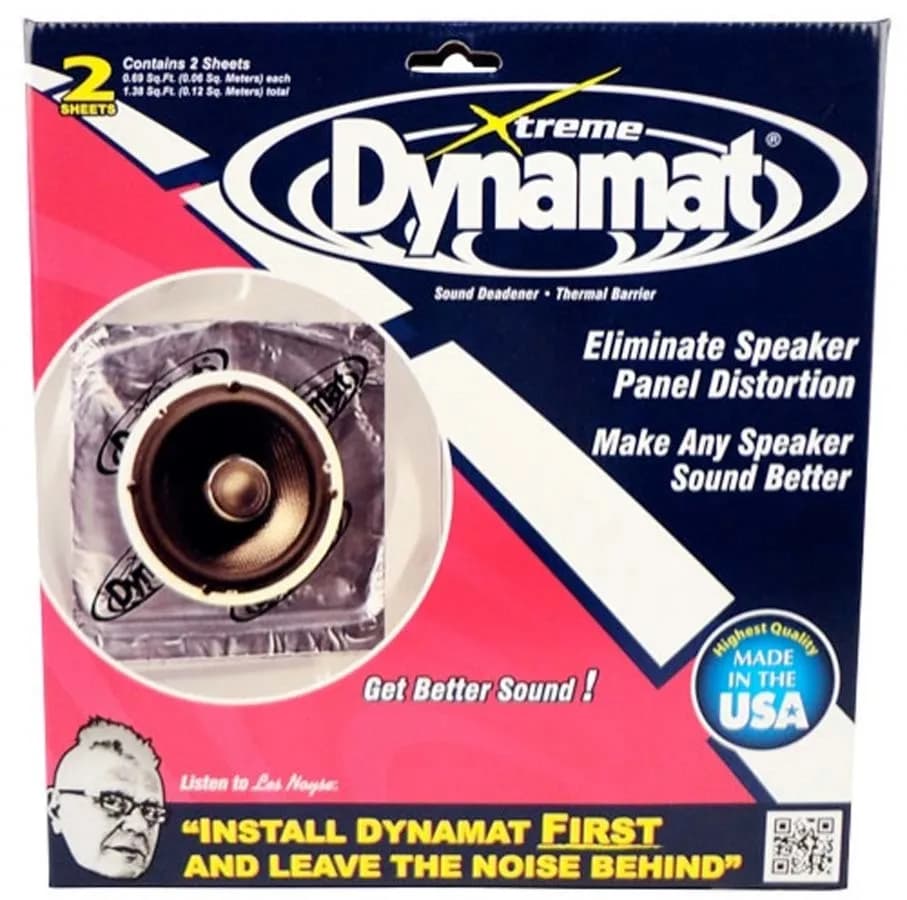 Dynamat Xtreme Speaker Kit( 2) 10 x 10 Square