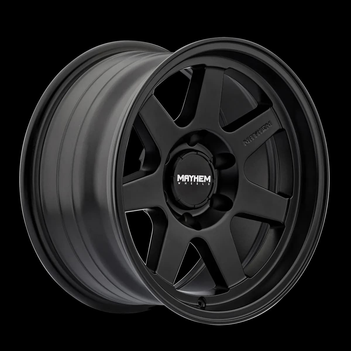 Convoy (8307) Satin Black 17x9 5127 6mm 78.1mm