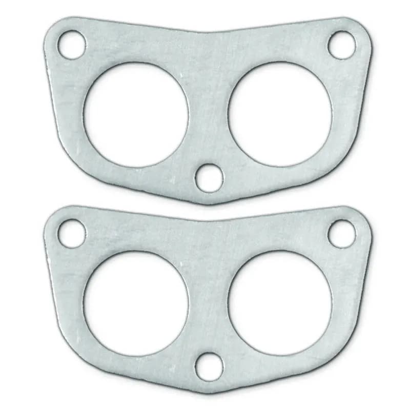 3bolt Import Heads Dual 13/4in Ports Flange Exhaust Gaskets 2/Set