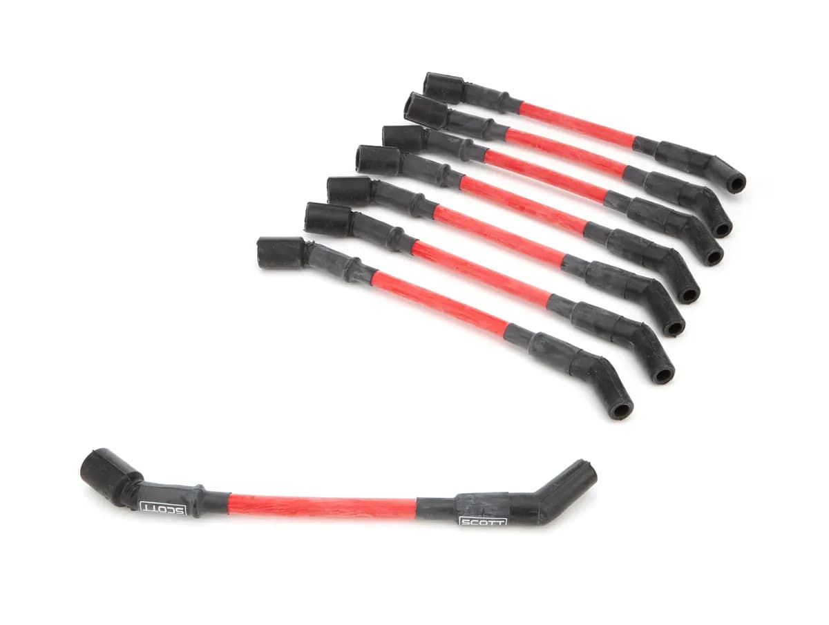 GM LS Truck Spark Plug Wire Set 45-Deg - Red