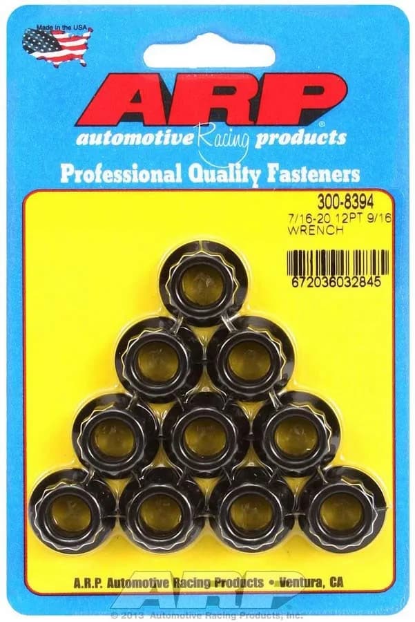 7/1620 9/16 Socket 12pt Nut Kit