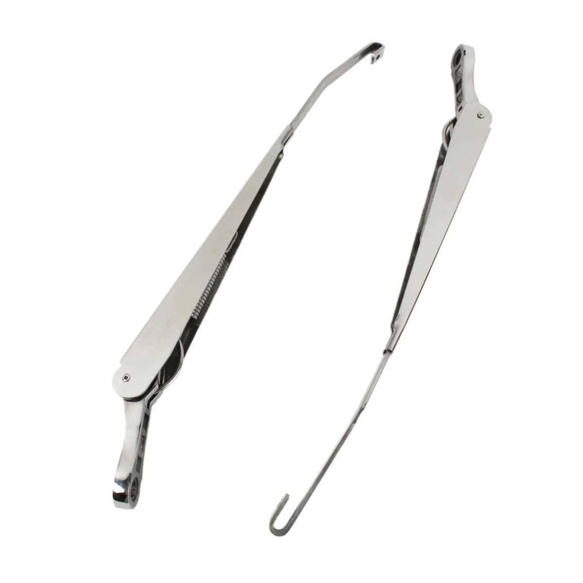 Jeep JK Windshield Wiper Arms Pair 07-18 Wrangler JK Polished Silver Kentrol