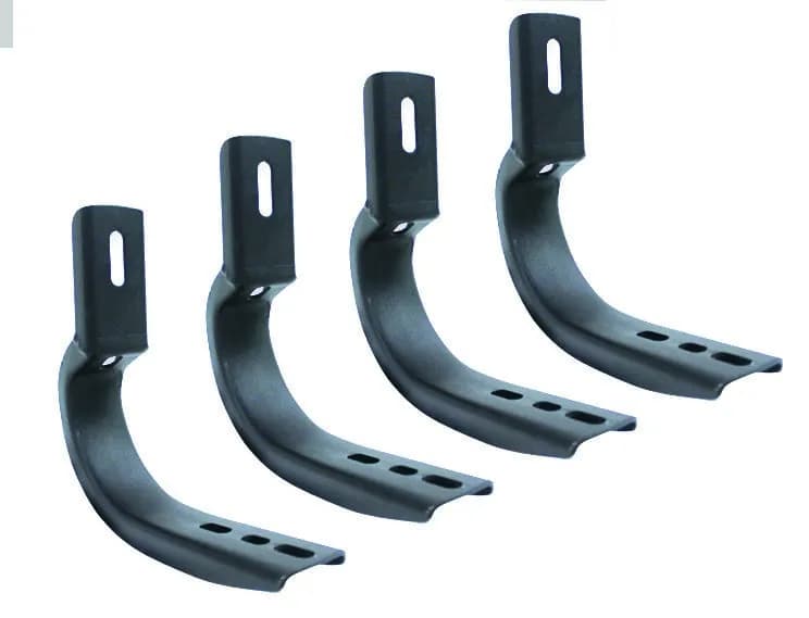 Go Rhino 6840465 - OE Xtreme Side Steps - Mounting Brackets Only -Textured Black