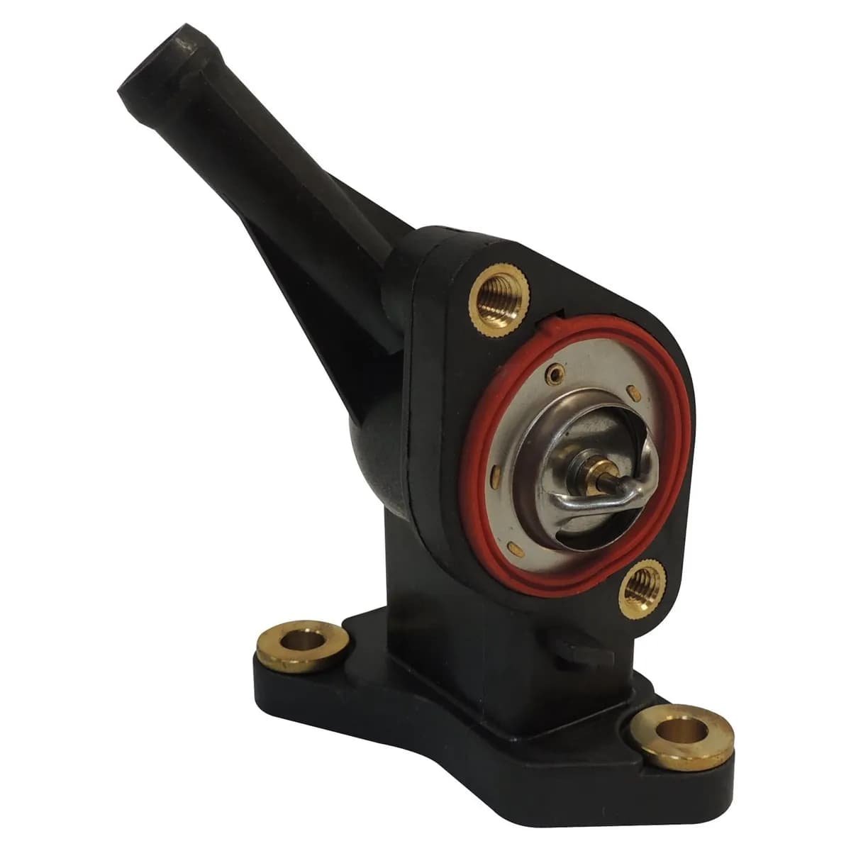 Crown Automotive Jeep Replacement 53010552K Thermostat, Thermostat Housing, & Gasket for Select Jeep TJ, KJ w/ 2.4L Eng.