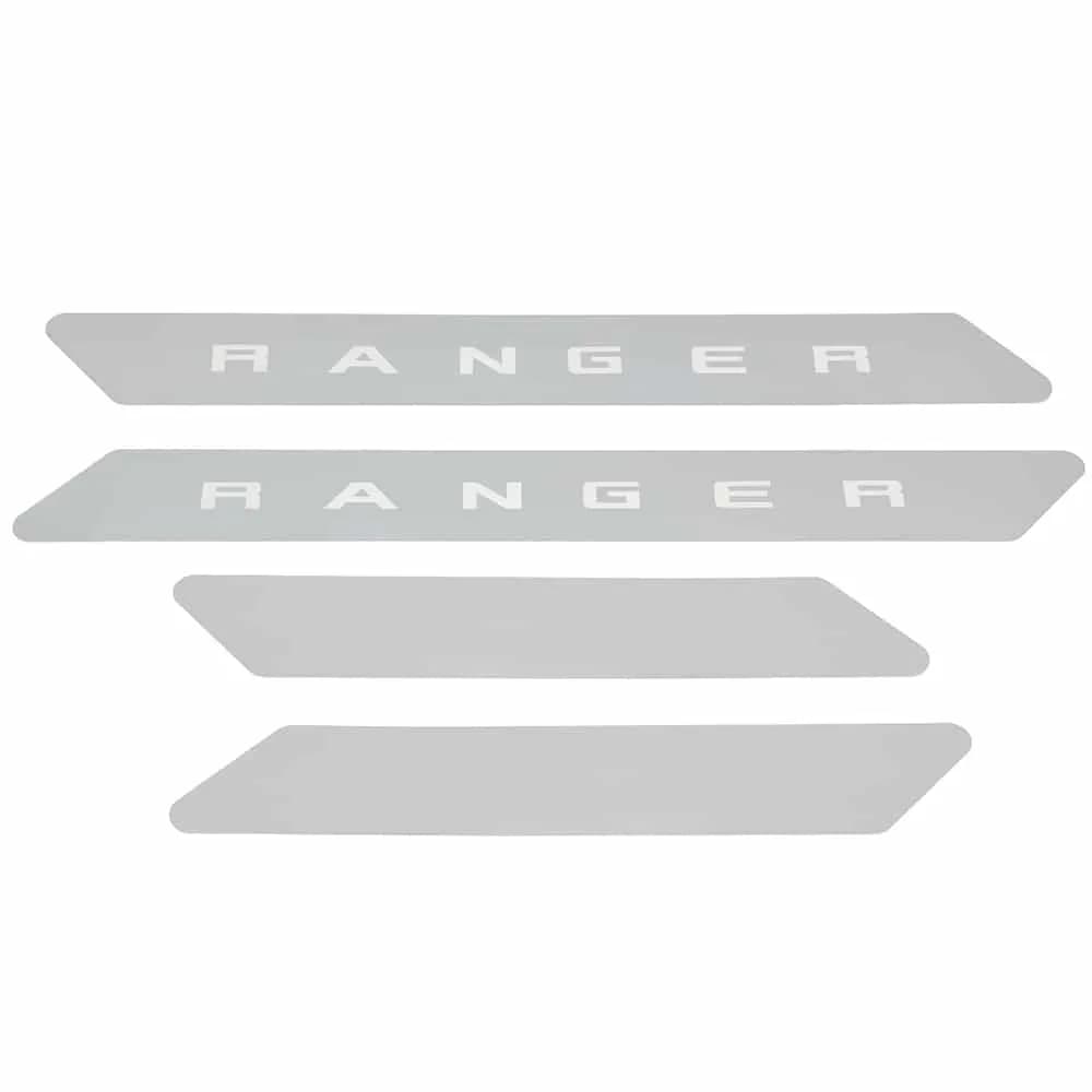 19c Ranger Supercrew Stainless Steel Door Sills