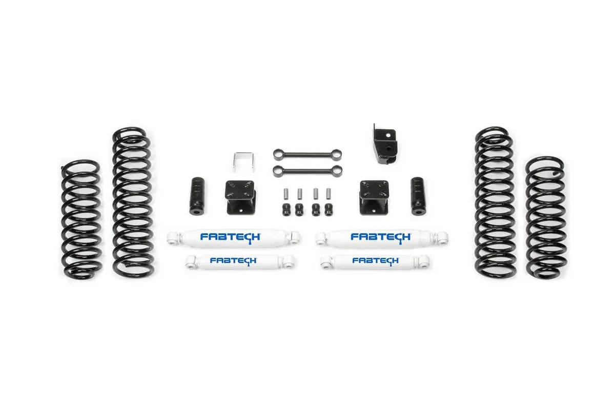 Budget Lift System w/Shock; 3 in. Lift; w/Performance Shocks;