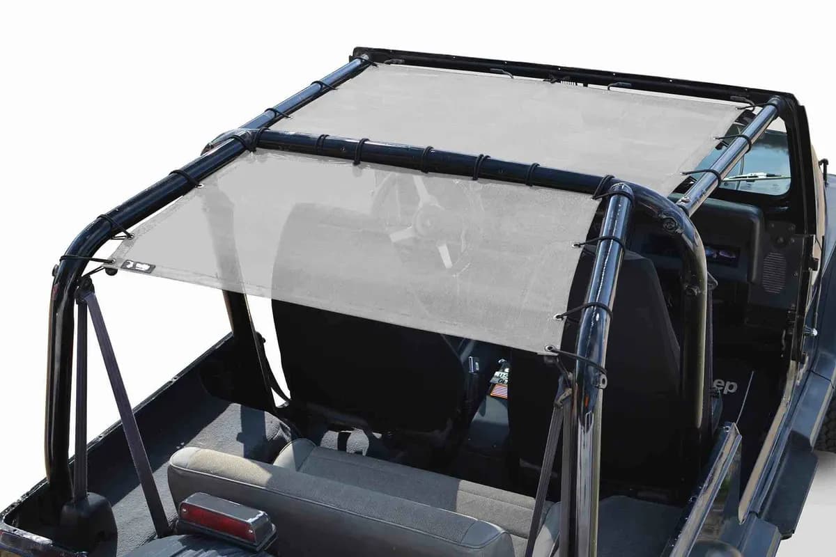 Tops and Covers 1987-1995 Fabric Teddy White Rear Seats Only