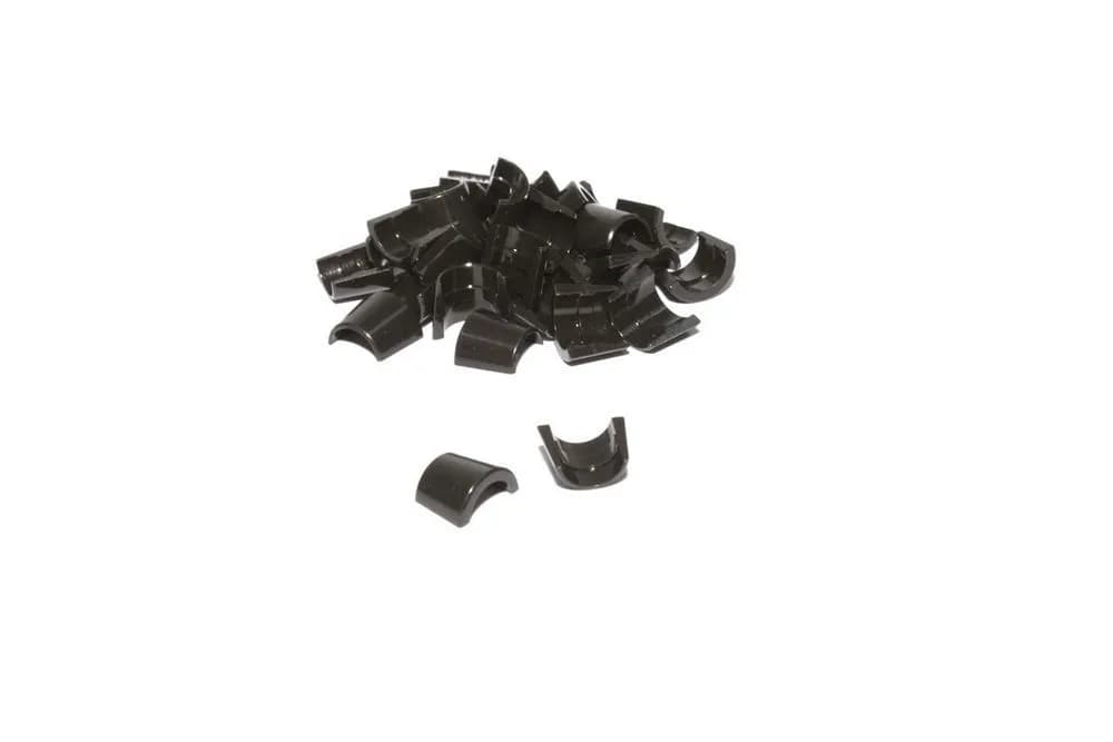 COMP Cams 628-16 Machined Steel Set of 16 - 7 Degree, 5/16, Single Groove Race Locks