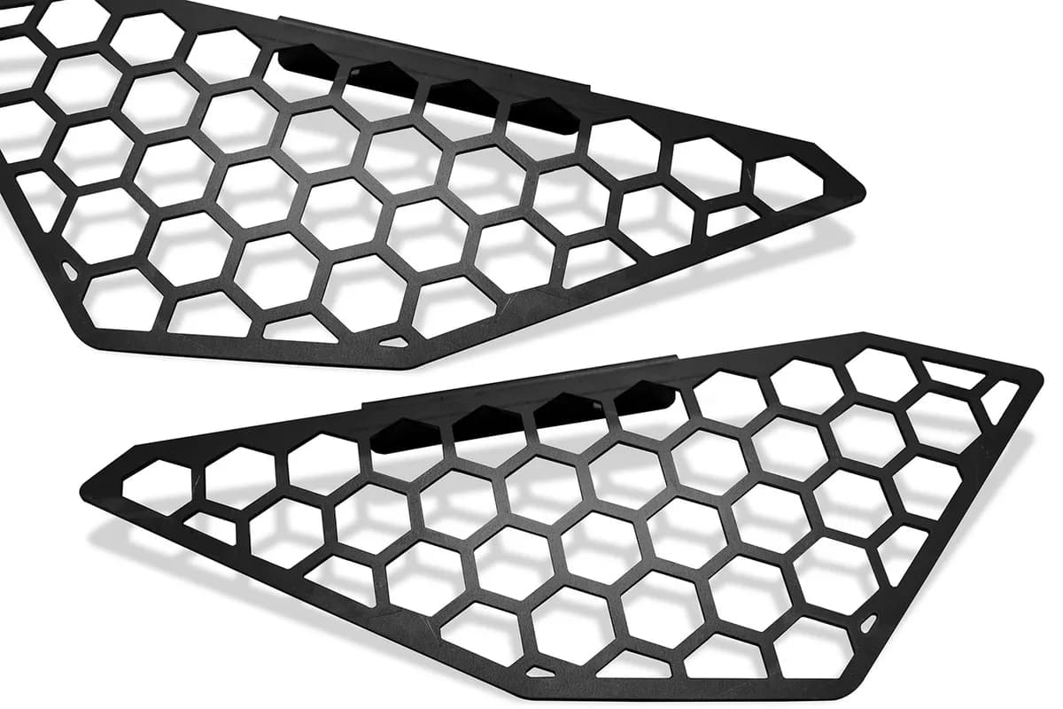 Vengeance Side Light Mesh Insert Cover (D3351 & D3352) Matte Black