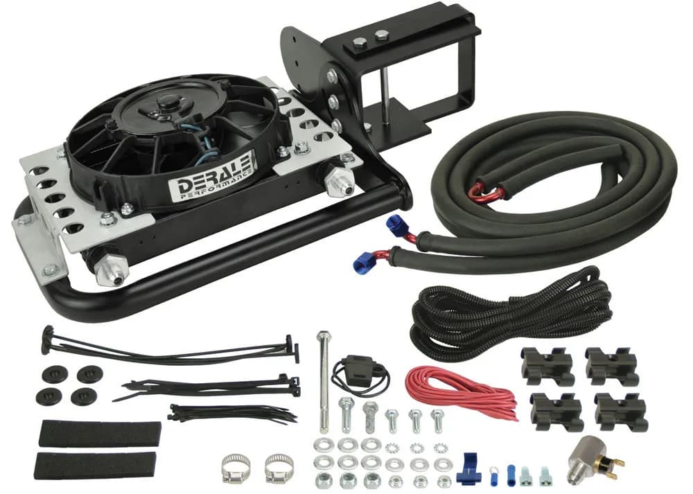 Derale 20561 Remote Transmission Cooler Kit, Complete Kit, Direct Fit