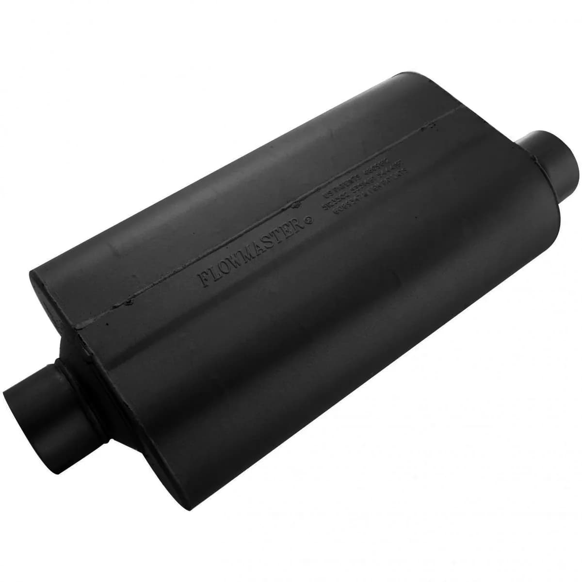 Super 50 Series / Performance Muffler 3.00in IN (C) / OUT (O): ea 16 Gauge Aluminized Steel