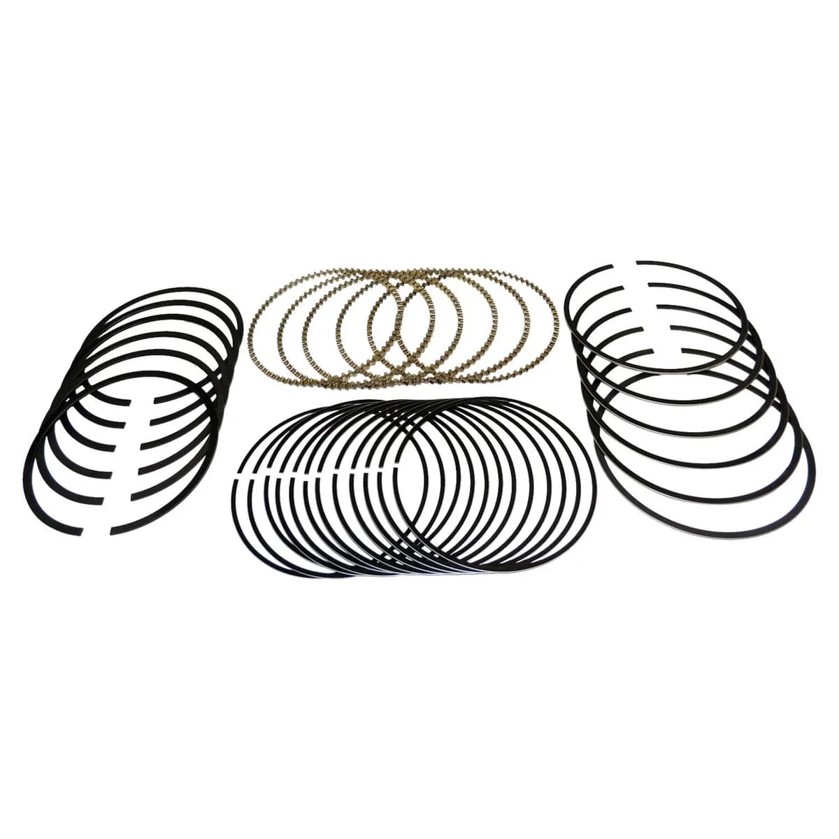 Crown Automotive Jeep Replacement 68001386AA Standard Piston Ring Set for 2007-2011 JK Wrangler w/ 3.8L Engine, For 6 Pistons