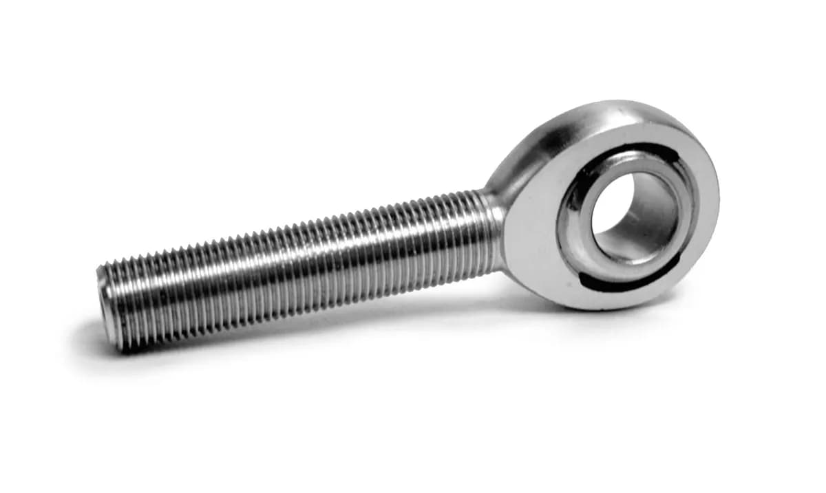 Inch Male 1/2-20 LH x 1/2 Chrome Moly Housing, Nylon Race Extra Long Stem 1 Pack