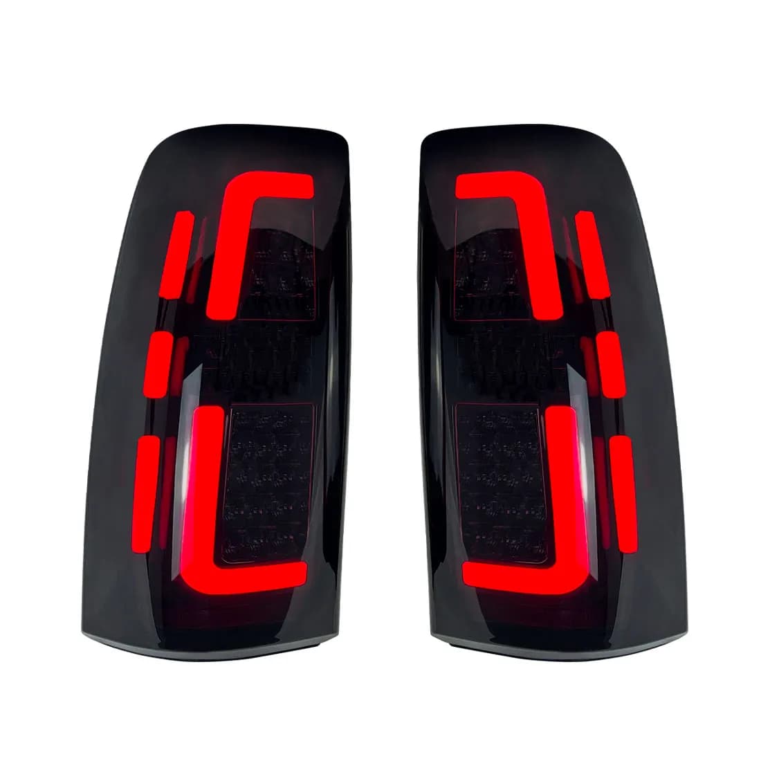 Smoked LED Tail Lights For 99-06 Chevy Silverado & 99- 02 Gmc Sierra 1500 2500 3500(Dot Approved)