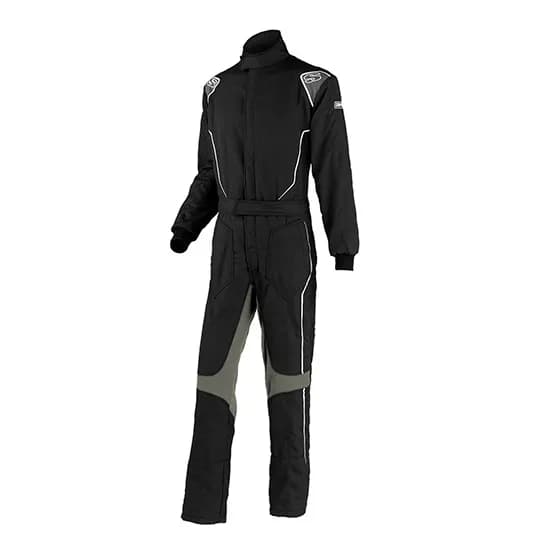 Simpson Helix Yth Suit- Med. Blk/Grey