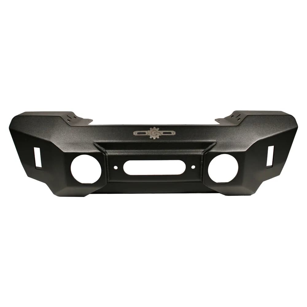 Shorty Front Bumper With Winch Plate For 18-25 Jeep Wrangler JL 2-4 Door 20-25 Gladiator
