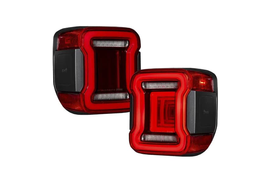2020-2026 Jeep Gladiator LED Tail Lights Red (pair)