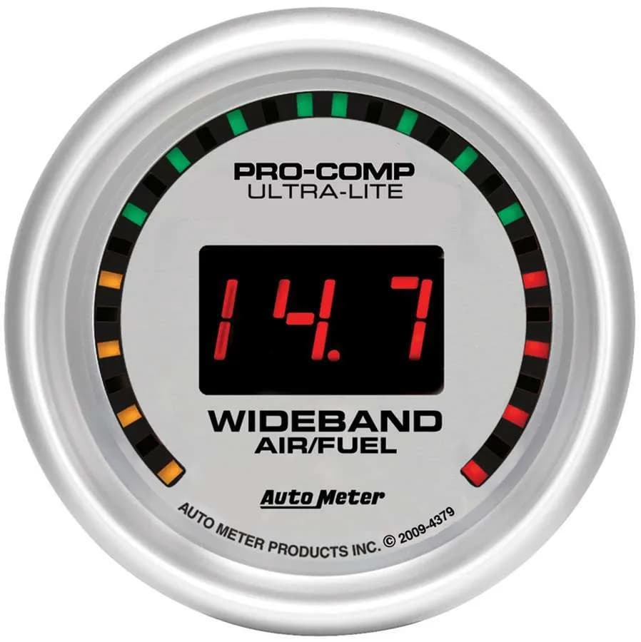 Gauge, Air/Fuel Ratio-Wideband, Street, 2 1/16", 10:1-17:1, Digital, Ultra-Lite