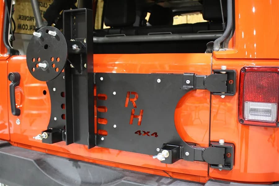 Rock Hard 4X4 Freedom Series Body Mount Tire Carrier - JK