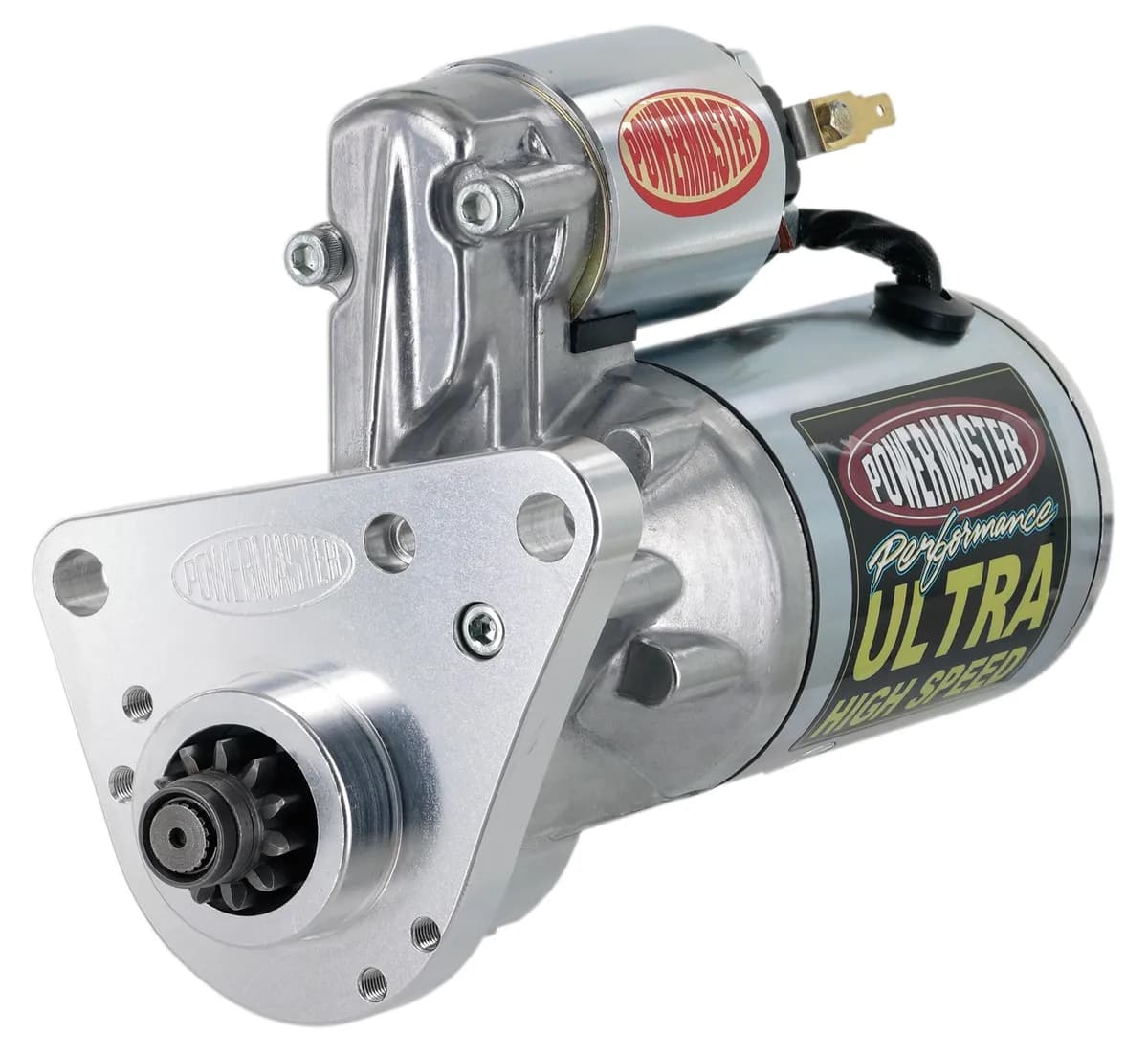 Ultra Torque High Speed Starter; 15:1 Compression Ratio; Mid Plate Mount; 11 Tooth Flywheel; 12 pt Clutch; For Use w/Pro Bell Racing;