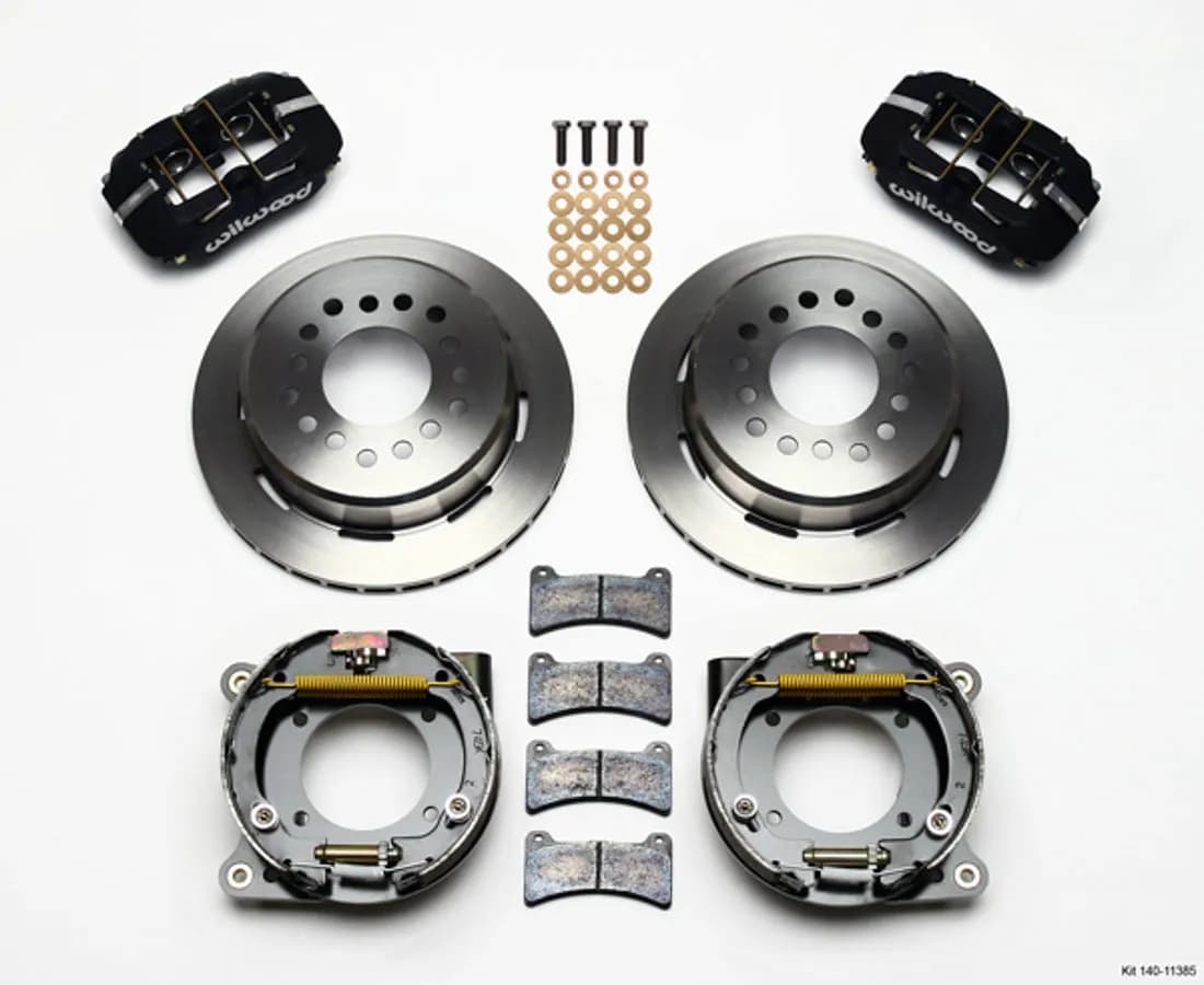 1963 - 1987 Chevrolet, GMC Forged Dynapro Low-Profile Rear Parking Brake Kit - 140-11385