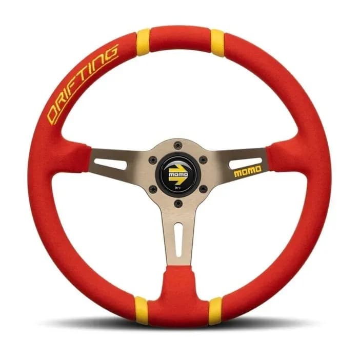Steering Wheel Drifting Red