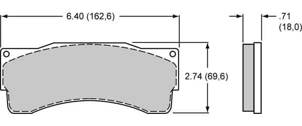 Wilwood Pad Set BP-10 6318 TC Caliper