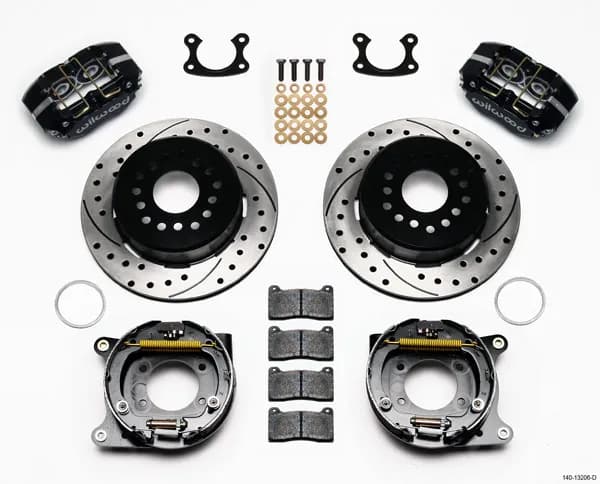 Wilwood DP-DB PS Park Brake Kit Drilled Small Ford 2.50in Offset