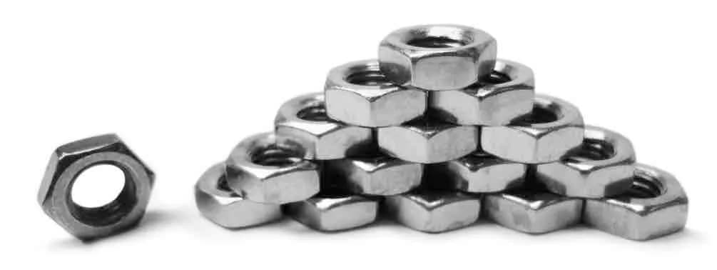 Steinjäger Nuts Bulk Jam Fasteners, Bulk 1.25-12 RH 16 Pack Grade 5 Plated Zinc Silver