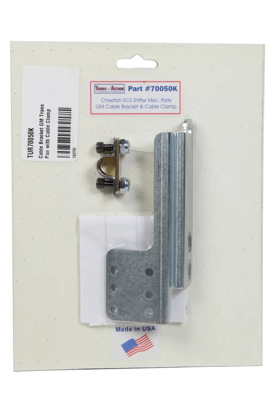 Cable Bracket GM Trans Pan with Cable Clamp