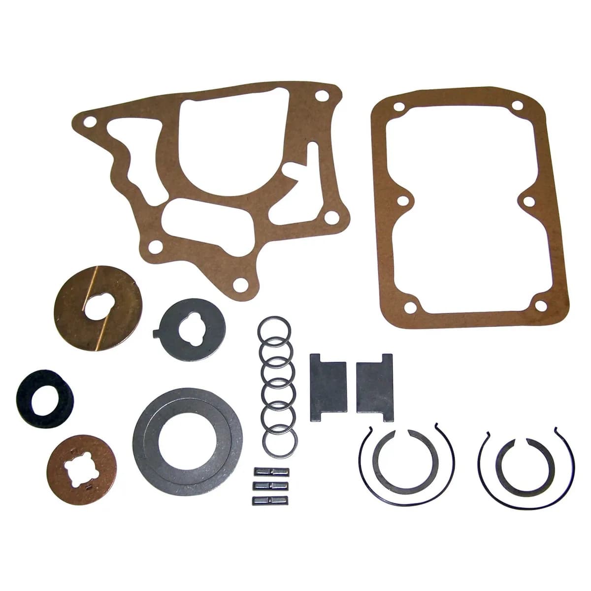 Transmission Overhaul Kit 1945-1949 CJ-2A;1948-1953 CJ-3A;1953-1968 CJ-3B;1955-1971 CJ-5, CJ-6;1950-1952 M38;1952-1963 M38A1;1956-1964 FC-150;1957-1964 FC-170;1963-1964 SJ, J-Series;1966-1971 C101 Commando;1947-1965 Pickup;1946-1964 Station Wag
