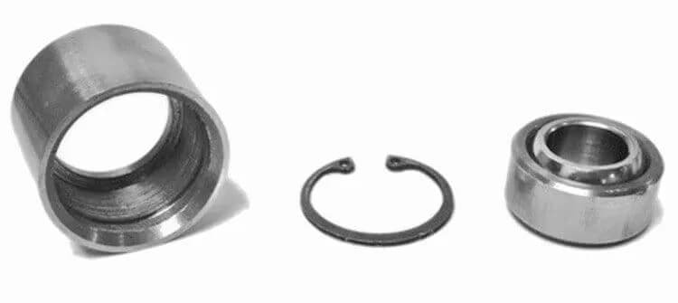 0.500 Bore Snap Ring, Uniball and Cup 1 Pack