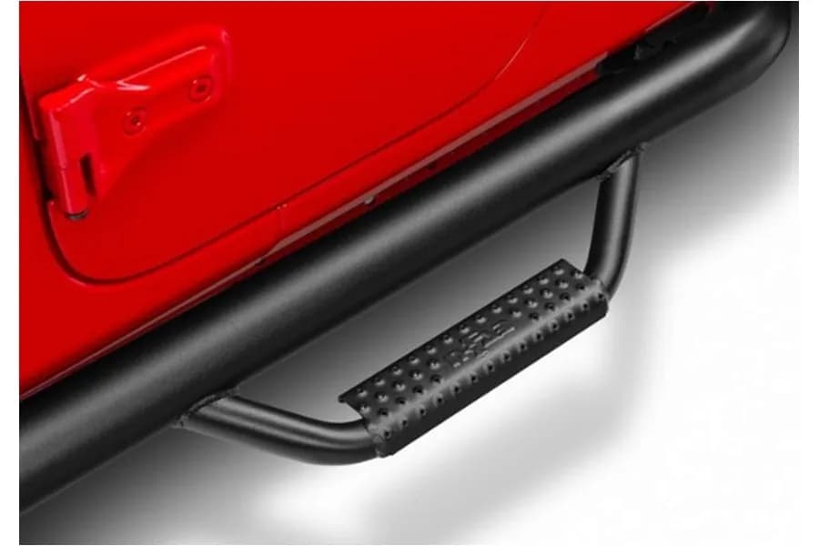 19c Gladiator 4 Door Truck 3in Textured Black Full Length Nerf Step