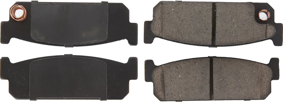 Posi-Quiet Ceramic Brake Pads with Shims and Har