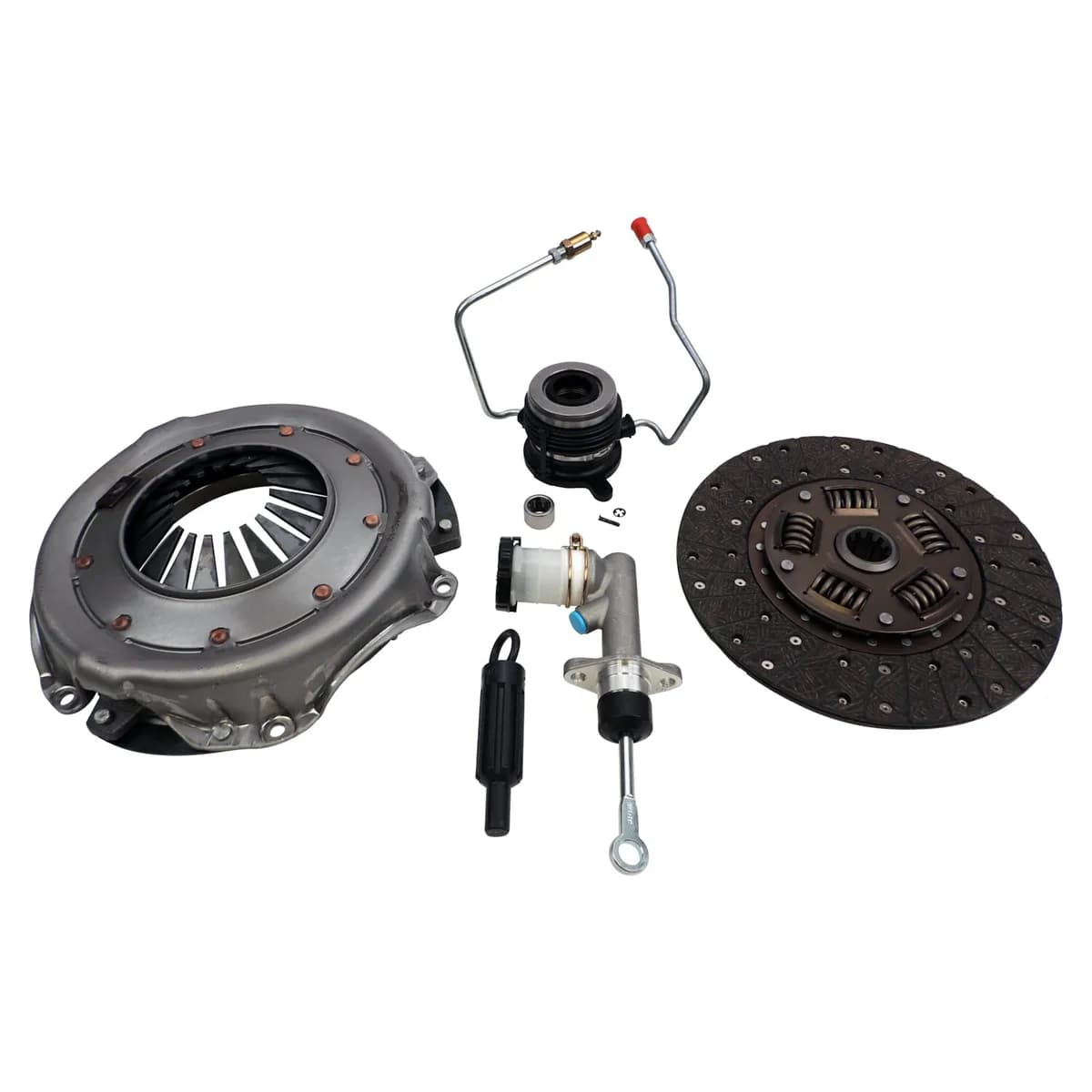 Clutch Master Kit; Steel; Semi-Metallic; Rubber;