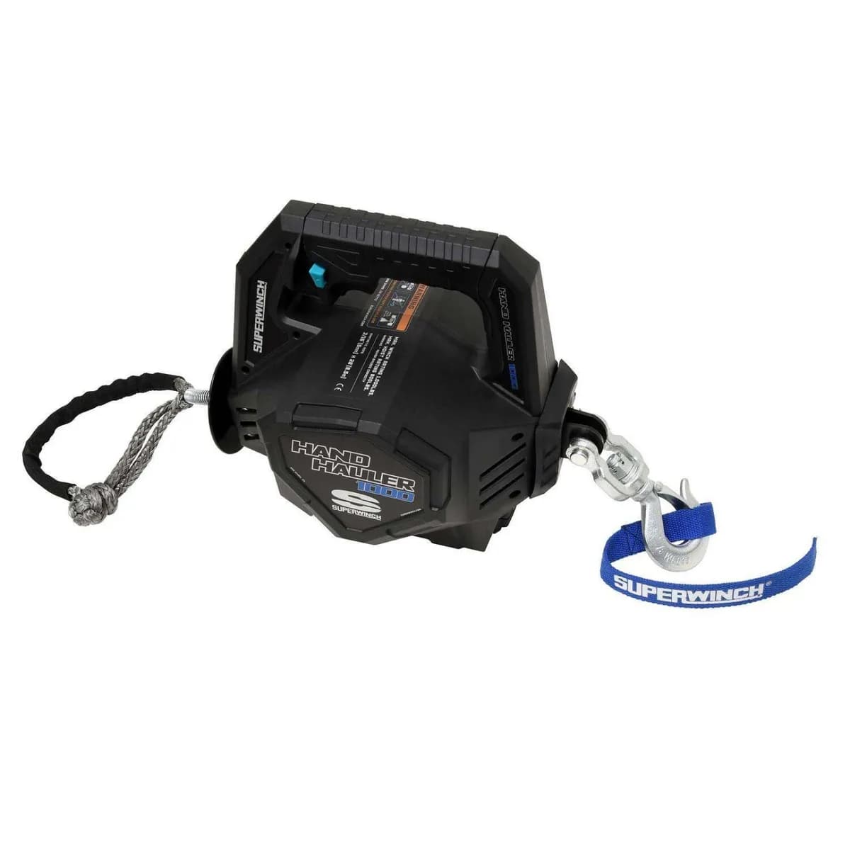 Hand Hauler 1000 1000lb 24V DC Winch Black - 1710001