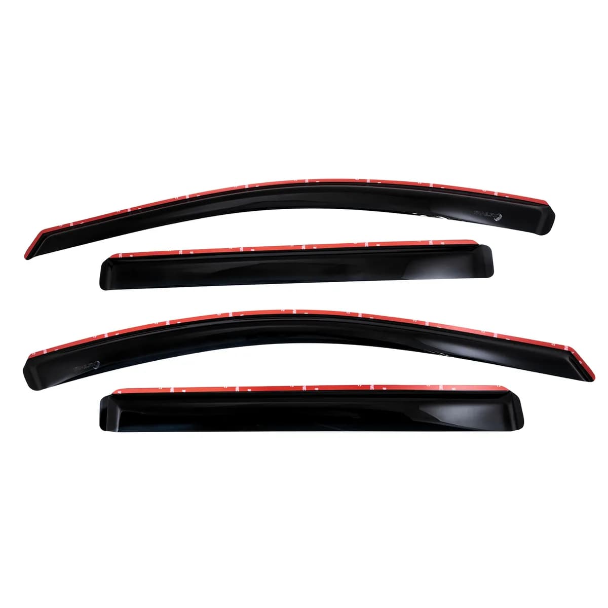 Tfx Inchannel Wndw Vents Smoke 4pc