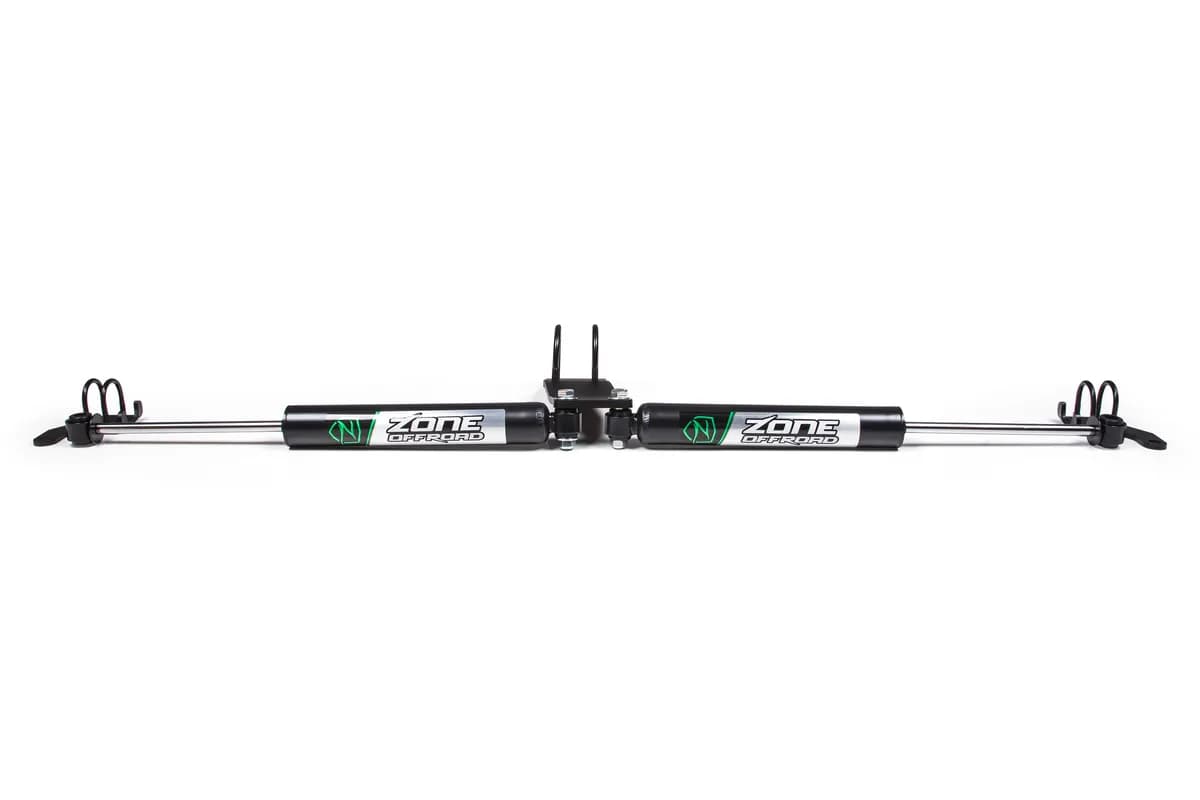 Dual Steering Stabilizer Kit w/ Shocks | Jeep Wrangler JL (18-26) and Gladiator JT (20-26)