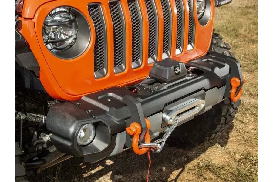 Venator Stubby Front Bumper; 18current Jeep Wrangler JL & Gladiator